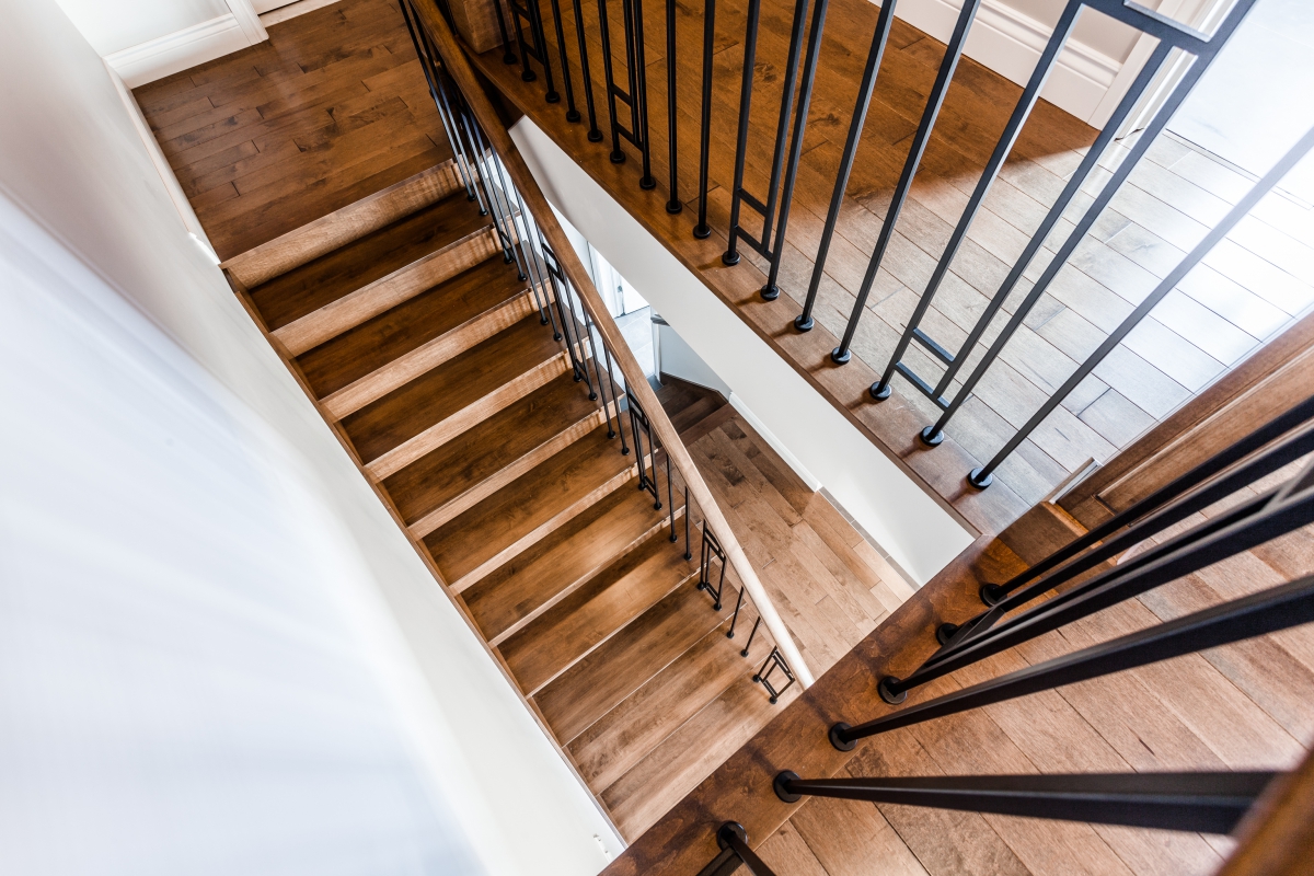 Escalier_Érable_acier