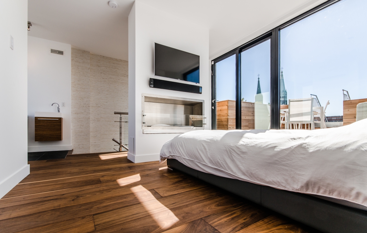 Noyer Noir Huilé 8''