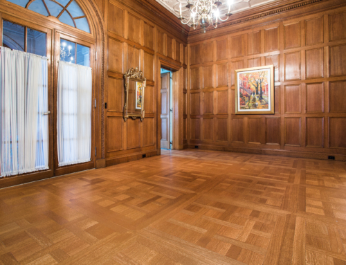 Versaille panelling in rift white oak