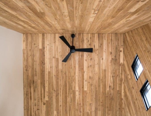 (FR) MUR ET PLAFOND EN FRÊNE